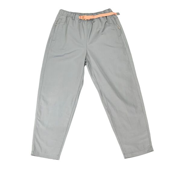 Fabletics Wander Hike Pants Women M Medium Slate Chafe Resistant Zip Pocket - Picture 1 of 14